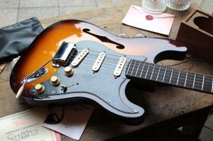 FENDER " Limited Edition Suona Stratocaster Thinline" HARDCASE, 3, 28 KG