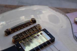 VEGARELICS "Les Paul Custom Vintage White" HARDCASE, 4, 00 KG