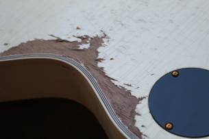 VEGARELICS "Les Paul Custom Vintage White" HARDCASE, 4, 00 KG