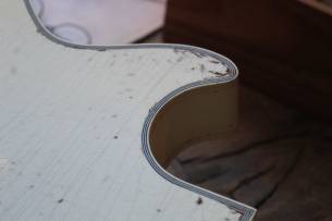 VEGARELICS "Les Paul Custom Vintage White" HARDCASE, 4, 00 KG