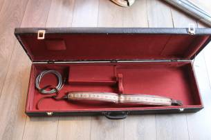 EGMOND "Lion Foreign 1964/1967 Blue with Hardcase and Strap"