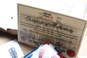 British Pedal Company "Tone Bender MkII King of Fuzz Special Edition Series Fuzz"