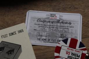 British Pedal Company "Tone Bender MkI Compact Series Fuzz"