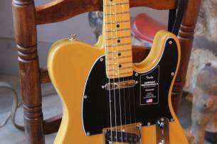 FENDER "American Professional II Telecaster,Butterscotch Blonde, Maple" HARDCASE. 3, 19 KG