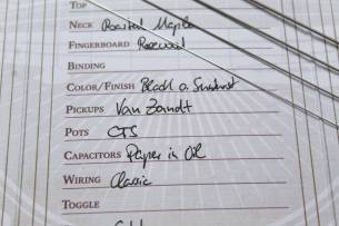 Maybach Custom Shop Stradovari Black Aged Custom Shop Masterbuilt by Nick Page