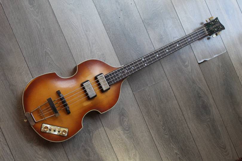 HOFNER Violin Bass 500/1 Relic 61 HARDCASE, 2, 22 KG