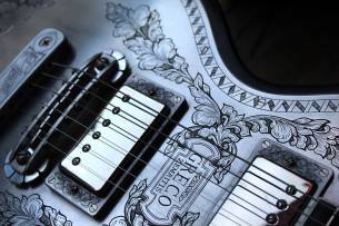 GRECO GZMF500, Metal Front, Back in Black by ZEMAITIS, HARDCASE, 4, 05 KG