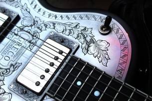 GRECO GZMF500, Metal Front, Back in Black by ZEMAITIS, HARDCASE, 4, 05 KG