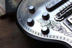 GRECO GZMF500, Metal Front, Back in Black by ZEMAITIS, HARDCASE, 4, 05 KG