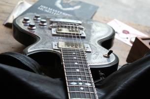 GRECO GZMF500, Metal Front, Back in Black by ZEMAITIS, HARDCASE, 4, 05 KG