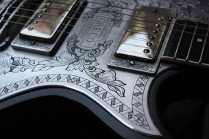 GRECO GZMF500, Metal Front, Back in Black by ZEMAITIS, HARDCASE, 4, 05 KG