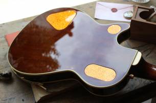 GRETSCH G6134TGQM-59 Limited Edition Quilt Classic Penguin with Bigsby, Ebony Fingerboard, Forge Glow