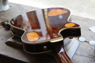 GRETSCH G6134TGQM-59 Limited Edition Quilt Classic Penguin with Bigsby, Ebony Fingerboard, Forge Glow