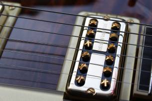 GRETSCH G6134TGQM-59 Limited Edition Quilt Classic Penguin with Bigsby, Ebony Fingerboard, Forge Glow