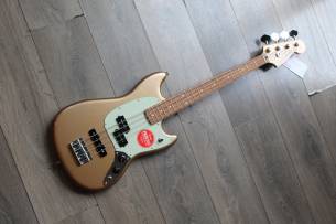 FENDER "Mustang Bass PJ Firemist Gold" LIMITED EDITION