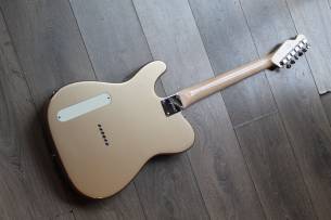 SQUIER Limited Paranormal Cabronita Telecaster Thinline, Matched Head, Shorelin Gold 2, 60 KG