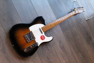 SQUIER Classic Vibe '50s Telecaster, Maple, 2 Tone Sunburst, 3, 69 KG