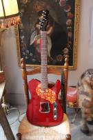 FENDER Limited Edition Raphael Saadiq Telecaster, Rosewood Fingerboard, Dark Metallic Red, HARDCASE, 3, 62 KG