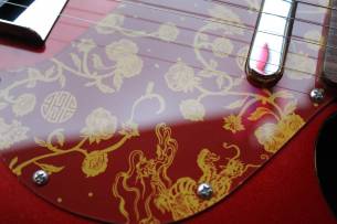 FENDER Limited Edition Raphael Saadiq Telecaster, Rosewood Fingerboard, Dark Metallic Red, HARDCASE, 3, 62 KG