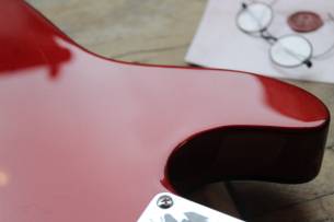 FENDER Limited Edition Raphael Saadiq Telecaster, Rosewood Fingerboard, Dark Metallic Red, HARDCASE, 3, 62 KG