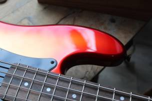 SQUIER Contemporary Active Precision Bass PH, Laurel Fingerboard, Black Pickguard, Sunset Metallic, 4, 35 KG