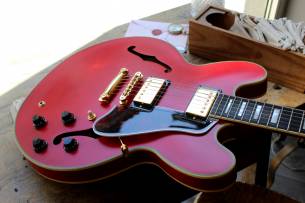 EPIPHONE Inspired by GIBSON 1959 ES-355, Cherry Red, HARDCASE, 3, 99 KG