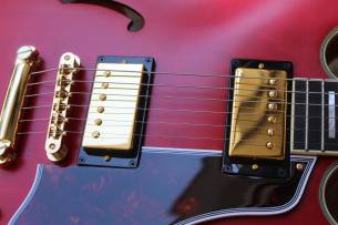 EPIPHONE Inspired by GIBSON 1959 ES-355, Cherry Red, HARDCASE, 3, 99 KG