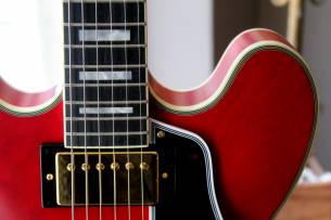 EPIPHONE Inspired by GIBSON 1959 ES-355, Cherry Red, HARDCASE, 3, 99 KG