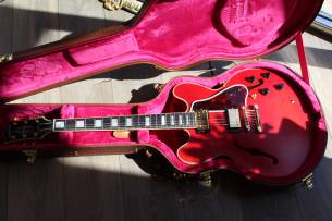 EPIPHONE Inspired by GIBSON 1959 ES-355, Cherry Red, HARDCASE, 3, 99 KG