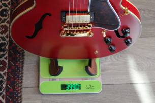 EPIPHONE Inspired by GIBSON 1959 ES-355, Cherry Red, HARDCASE, 3, 99 KG