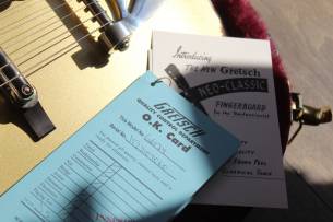 GRETSCH G6134T Limited Edition Penguin with Bigsby, Ebony Fingerboard, Casino Gold, HARDCASE, 4, 2 KG