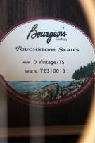 BOURGEOIS Touchstone Series D Vintage TS, Hardcase and Papers