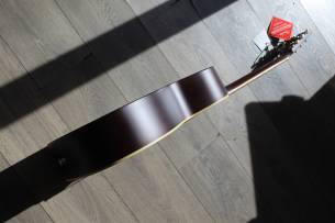 GRETSCH Jim Dandy Concert, Walnut Fingerboard, White Pickguard, Rex Burst