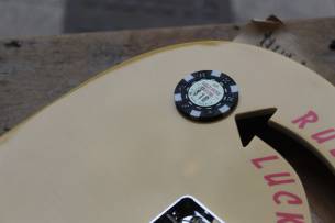 VINTAGE Joe Doe 'Gambler' Butterscotch, HARDCASE, 2, 97 KG