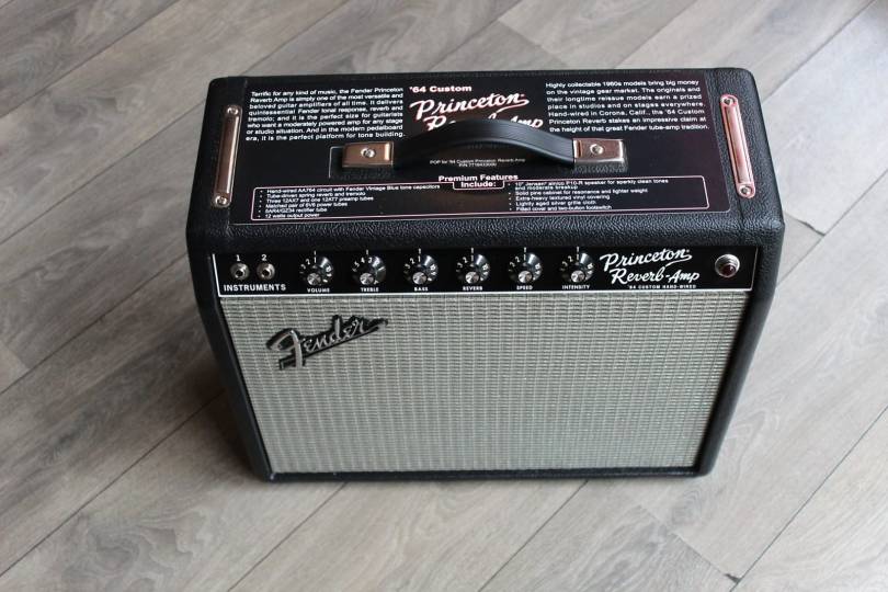 FENDER '64 Custom Hand-Wired Princeton Reverb-Amp 12-Watt 1x10" Guitar Combo