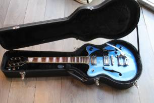 GRETSCH G2622T Streamliner with Bigsby, Laurel Fingerboard, Broad’Tron BT-3S Pickups, Dark Denim, HARDCASE, 2, 70 KG