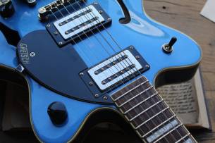 GRETSCH G2622T Streamliner with Bigsby, Laurel Fingerboard, Broad’Tron BT-3S Pickups, Dark Denim, HARDCASE, 2, 70 KG