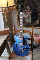 GRETSCH G2622T Streamliner with Bigsby, Laurel Fingerboard, Broad’Tron BT-3S Pickups, Dark Denim, HARDCASE, 2, 70 KG