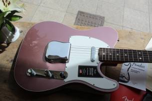 FENDER Limited American Original '60s Telecaster in Burgundy Mist Metallic, HARDCASE, 3,60 KG