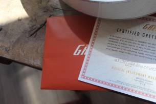 GRETSCH G7593T Billy Duffy Signature Falcon, Bigsby, Ebony Fingerboard, White, Lacquer, HARDCASE, 2, 88 KG