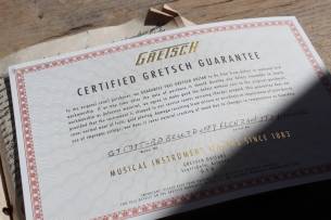 GRETSCH G7593T Billy Duffy Signature Falcon, Bigsby, Ebony Fingerboard, White, Lacquer, HARDCASE, 2, 88 KG