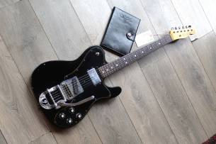 FENDER Custom Shop Limited 70s Telecaster Custom Journeyman Black, HARDCASE, 3, 75 KG
