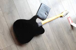 FENDER Custom Shop Limited 70s Telecaster Custom Journeyman Black, HARDCASE, 3, 75 KG