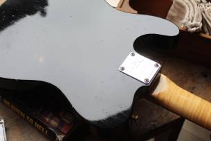 FENDER Custom Shop Limited 70s Telecaster Custom Journeyman Black, HARDCASE, 3, 75 KG