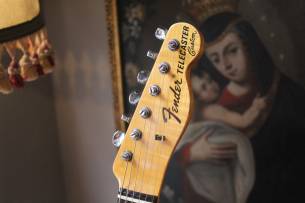 FENDER Custom Shop Limited 70s Telecaster Custom Journeyman Black, HARDCASE, 3, 75 KG