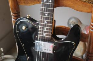 FENDER Custom Shop Limited 70s Telecaster Custom Journeyman Black, HARDCASE, 3, 75 KG
