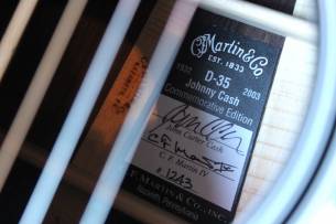 MARTIN D-35 Johnny Cash HARDCASE