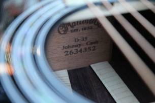 MARTIN D-35 Johnny Cash HARDCASE