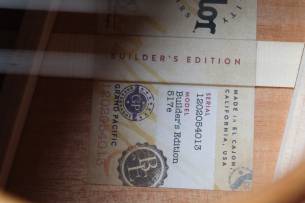 TAYLOR Builder's Edition 517e, HARDCASE