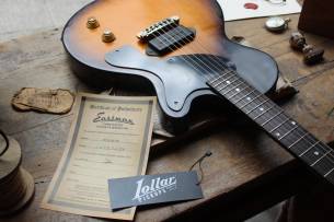 EASTMAN SB55/V Antique Sunburst, Hardcase, 3, 18 KG